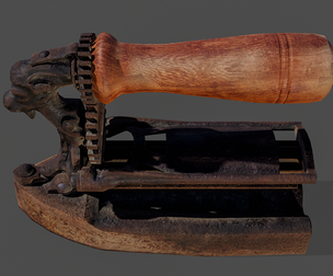 Antique Iron V02 - Low Poly