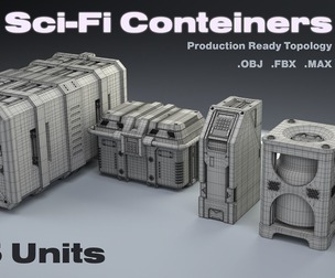 5 Sci-Fi Containers Kit