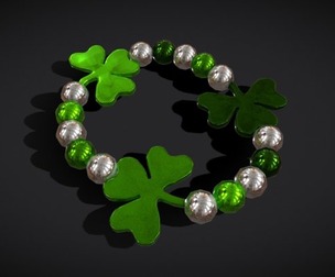 Clover Bead Bracelet