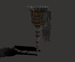 Decorative Medieval Torch