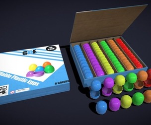 Plastic Eggs Kit