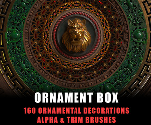 Ornament Box - 160 Ornamental Decorations