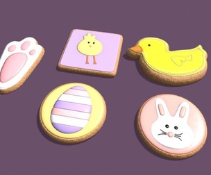 Easter Sugar Cookies
