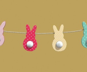 Easter Bunny Garland