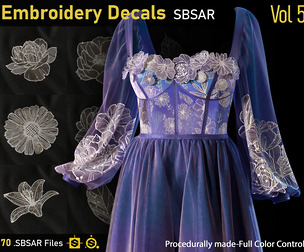 Embroidery Decals-Vol5-SBSAR