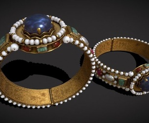 Elegant Byzantine Ring