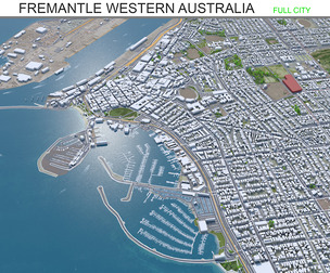 Fremantle City Western Australia 15km