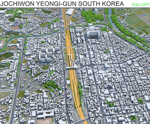 Jochiwon Yeongi-gun South Korea 20km