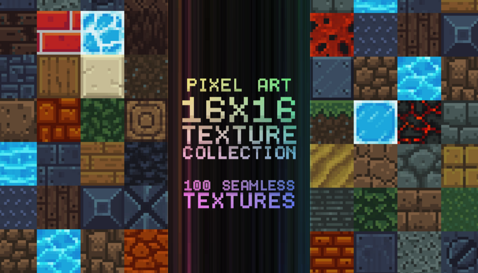 16x16 Pixel Art Collection