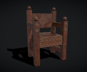 High End Small Elegant Chair