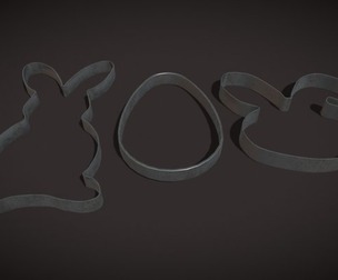 Easter Cookie Cutters