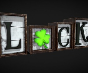 Luck St Patricks Blocks