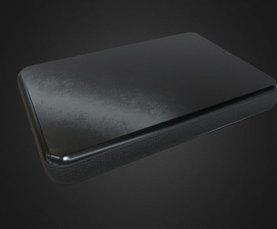 External Hard Drive Small V01 - Low Poly