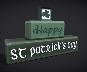 Happy St Patricks Day Blocks