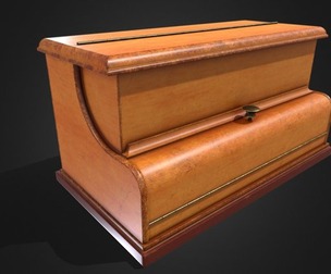 Hinged Case - Low Poly