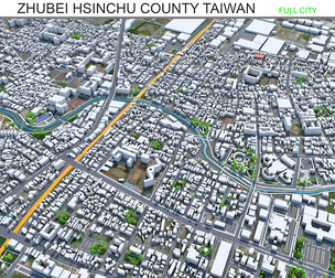 Zhubei city Hsinchu County Taiwan 30km