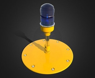 Runway Edge Light - Low Poly