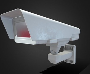 Security Camera - Low Poly