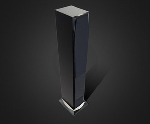 Tower Speaker V01 - Low Poly