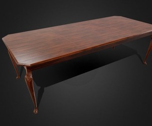 Dining Table - Low Poly