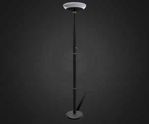 Torchiere Floor Lamp - Low Poly