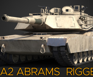 M1A2 Abrams Rigged