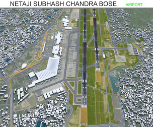 Netaji Subhash Chandra Bose Airport Kolkata 10km
