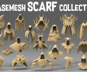 25 basemesh scarf collection 2