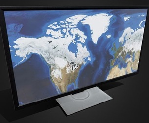 Monitor V01 - Low Poly