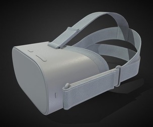 Vr Headset V01 - Low Poly