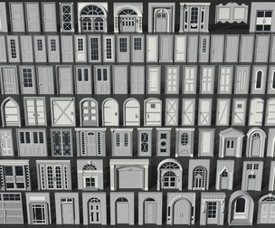 Doors Collection - 120 pieces