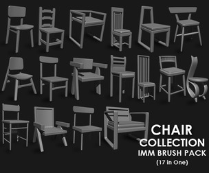 Chair Collection IMM Brush Pack (17 in One)