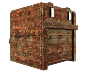 Wooden Ammunition Box
