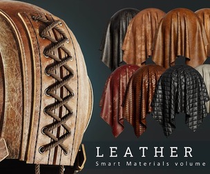 Realistic Leather Smart materials Vol 03