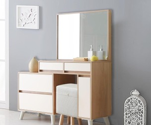 Amy Extension Extendable Dressing Table