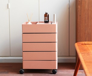 degree rotating movable square trolley