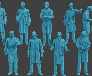 Scientist Male SM1 Pack1