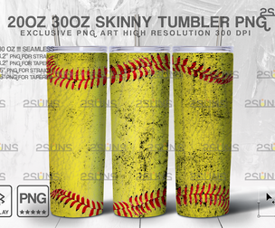 20oz Dirty Softball MOM Skinny Tumbler