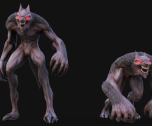 Stylized Werewolf - 02