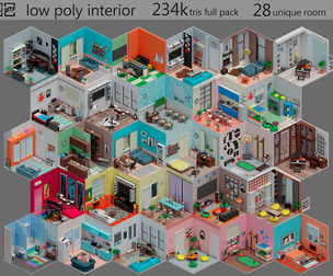 Cartoon interior 2