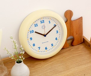 Romane creamy wall clock
