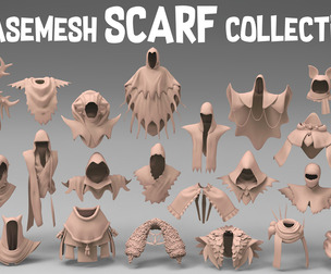 25 basemesh scarf collection 3