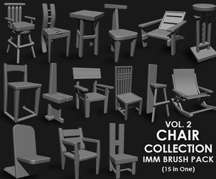 Chair Collection IMM Brush Pack (15 in One) Vol. 2