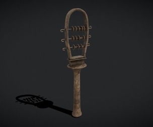 Long Wooden Baby Rattle