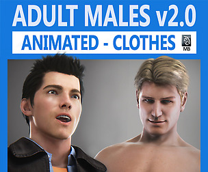 Animated Males Tom & Brian v2