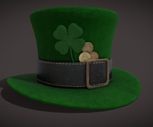 St Pattys Day Lucky Leprechaun Hat