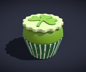 Shamrock Cupcake