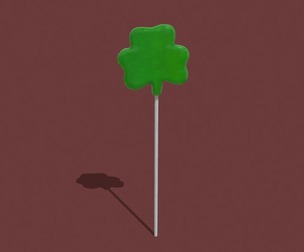Clover Candy Sucker