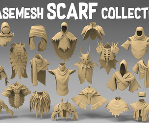 25 basemesh scarf collection 4