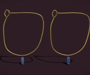 Medieval Agate Earrings